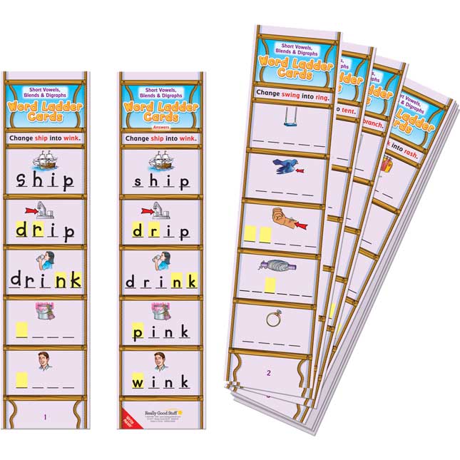 Free Online Word Ladder 1St Grade - School-Themed Word Ladders